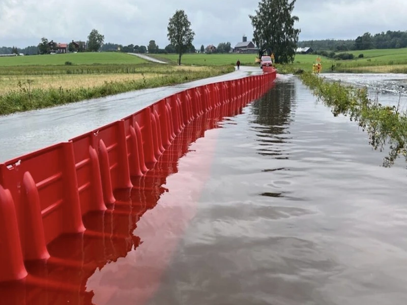 Modular Flood Barrier los ntawm Jianghe Flood Prevention Products Gains Global Nrov nrov rau Kev Tiv Thaiv Dej nyab sai sai