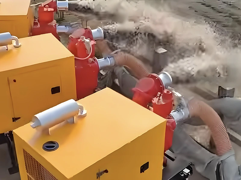 Jianghe Flood Prevention Products Upgrades Diesel Engine Driven Water Pump Set to Boost Efficiency Flood Drainage Capacity