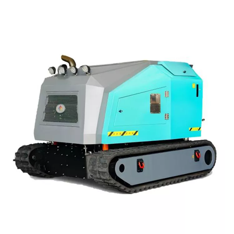Nyob rau hauv dab tsi scenarios yog Tracked Drainage Robot siv